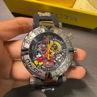 Limited Edition Disney Mickey Mouse Collectible Invicta Reserve Watch, 1 of 1500 Ref. 22733