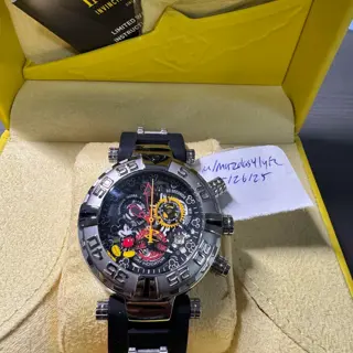 Limited Edition Disney Mickey Mouse Collectible Invicta Reserve Watch, 1 of 1500 Ref. 22733