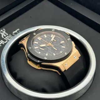 2011 Hublot Big Bang Chronograph 44mm 301.PM.1780.RX Rose Gold Black Dial - $11,400