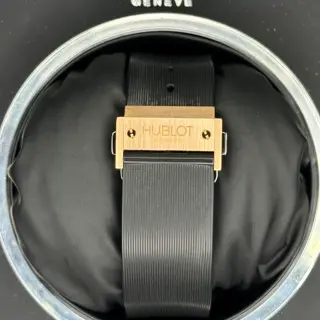 2011 Hublot Big Bang Chronograph 44mm 301.PM.1780.RX Rose Gold Black Dial - $11,400