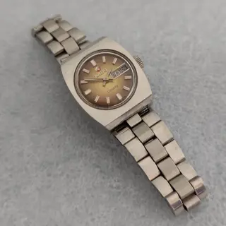 Rado Conway Rare Dial Day- Date Stainless-steel Ladies Watch $90