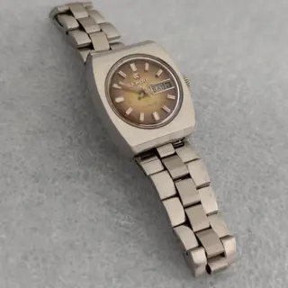 Rado Conway Rare Dial Day- Date Stainless-steel Ladies Watch $90