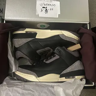 🚨UNDER RETAIL PRICE🚨 A Ma Maniere x Jordan 3 “WYWS” DS SZ 10M/11.5W $169 shipped OBO
