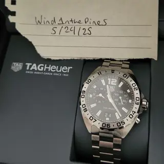 TAG Heuer Formula 1 Alarm WAZ111A.BA0875 - $650