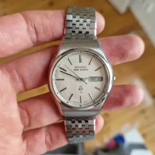 Seiko King Quartz 5856-8000 - Original bracelet, 250$ shipped