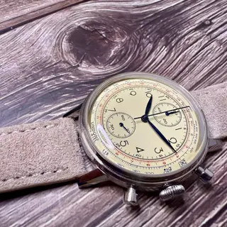 UNDONE Vintage Killy “Beautifully Beige” 40 mm Chronograph with FOUR Straps $140