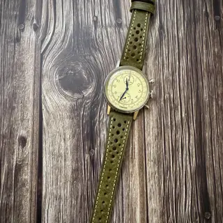 UNDONE Vintage Killy “Beautifully Beige” 40 mm Chronograph with FOUR Straps $140
