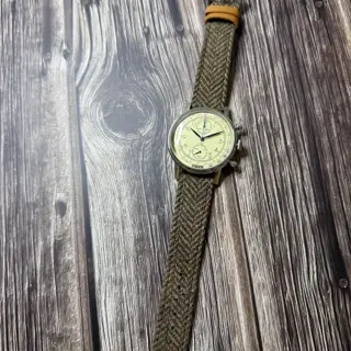 UNDONE Vintage Killy “Beautifully Beige” 40 mm Chronograph with FOUR Straps $140