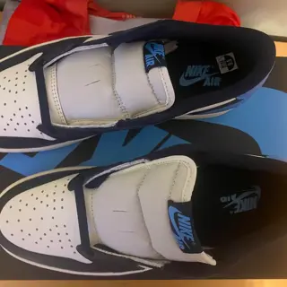 New AJ 1 Low Obsidian 9.5m