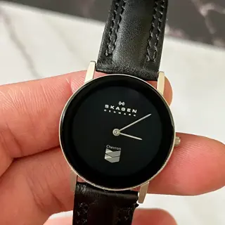 Skagen Denmark Chevron Black Dial 32.5mm