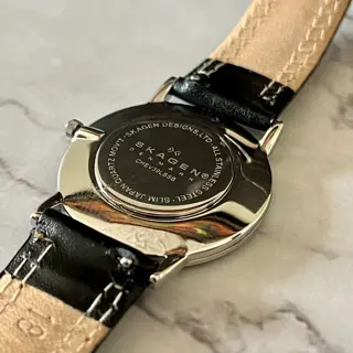 Skagen Denmark Chevron Black Dial 32.5mm