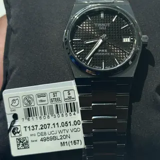 Tissot PRX Powermatic 80 35mm – Black Dial, NEW with Box & Tags