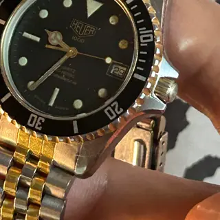 HEUER 1000 two tone