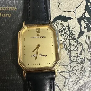 Universal Geneve Mark Century quartz tank. 225 shipped