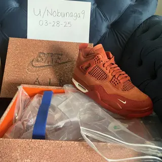 Air Jordan 4 Nigel Sylvester Brick by Brick, size 7.5 Mens looking for size 10.5 Mens of the same shoe