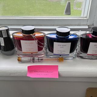 Pilot Prera + Inks (Iroshizuku, Lamy, and Dominant Industry)