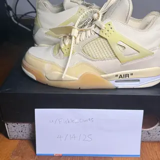 Jordan 4 12W/10.5M Used $600 + shipping