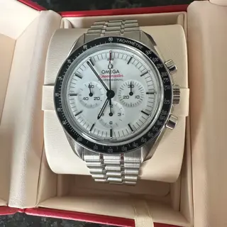 White Dial Moonwatch w/Bracelet + Bands
