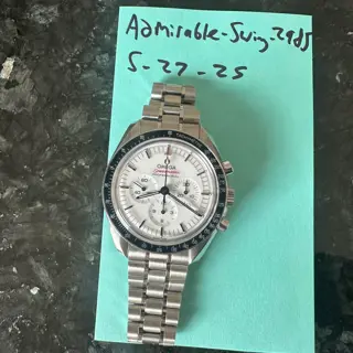 White Dial Moonwatch w/Bracelet + Bands