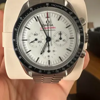 White Dial Moonwatch w/Bracelet + Bands