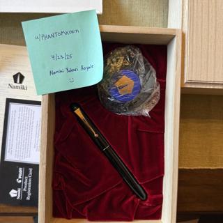 Mint Namiki Yukari Royale in Black FULL SET