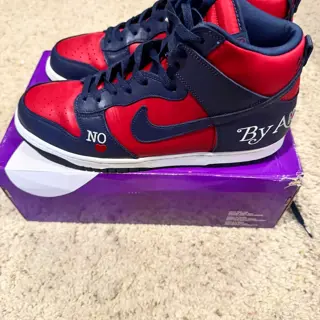 Nike SB Dunk High Supreme By Any Means Necessary size 12: $169 shipped/invoiced obo