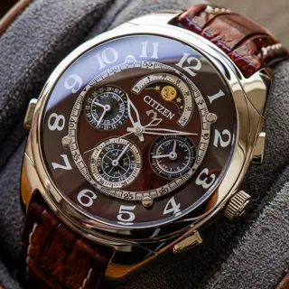 Citizen Campanola Grand Complication with minute repeater, moon phase, perpetual calendar, split chronograph, GMT and Urushi Lacquer dial