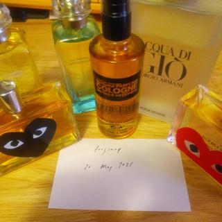 Comme Des Garcons, Hermes Jardins, Armani (Bottle)