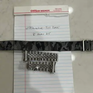 22mm Authentic Tudor NATO Straps - Grey Camo