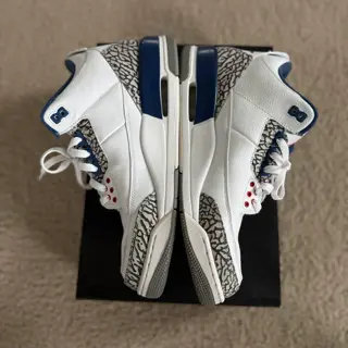 Jordan 3 True Blue Size 11 $260 shipped + invoice fee