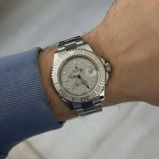 Rolex Yacht-Master 40 Platinum dial 116622