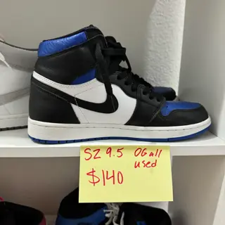 Jordan 1 SZ 9.5 $140 Used OG All