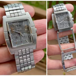 Piaget Upstream. Cartier Chronoflex Movement. Very cool flip style.