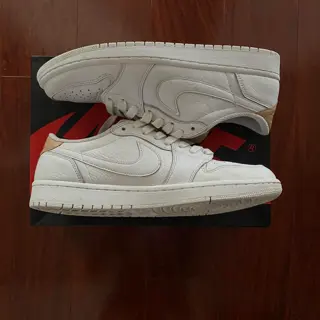 Jordan 1 Retro Low OG ‘White Vachetta’ Used Sz9.5 $250 Invoiced and Shipped