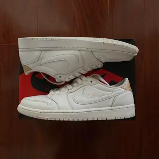 Jordan 1 Retro Low OG ‘White Vachetta’ Used Sz9.5 $250 Invoiced and Shipped