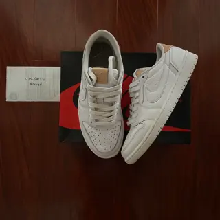 Jordan 1 Retro Low OG ‘White Vachetta’ Used Sz9.5 $250 Invoiced and Shipped