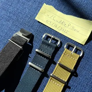 Cincy Strap Co. NATO straps and Parachute strap