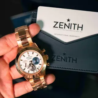 Zenith Chronomaster Sports Full Gold 🔥Brand New Full Set 2025, $26999🔥