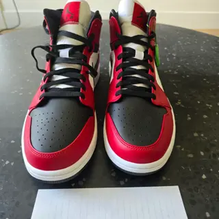 Air Jordan 1 Mid - Chicago Toe - Size 13- NEW- $180 shipped