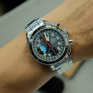Omega Speedmaster MK40 Cartoon ref 3820.53 Condition Good Price 3300$