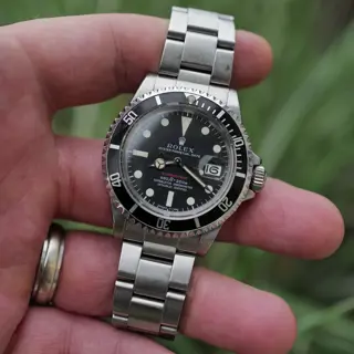 Vintage Rolex "Red Letter" Submariner MK4 Dial - Watch Only Circa 1971 $14,500