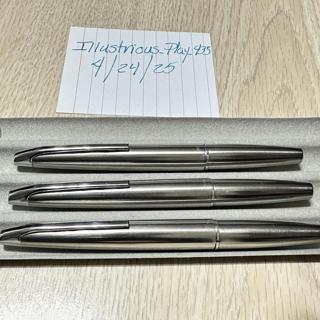 THREE Pilot Myu 701: 2 Fine and 1 Medium!