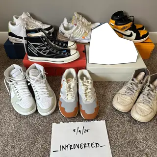 Off-White, Jordan, Patta, Nike, Market Studios -- ALL SIZE 10