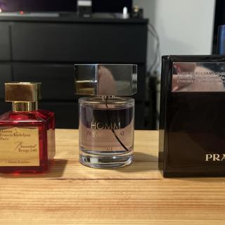 YSL Ultime, Prada Amber Intense, BR540 Extrait (Bottle)