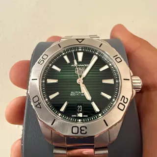 2024 TAG Heuer Aquaracer 200 Green Fume Dial - Full Kit - $1,875 OBO