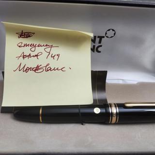 montblanc 149 EF NOS