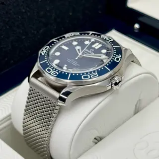 2024 Omega Seamaster Diver 300M 42mm 210.30.42.20.03.002 Blue Dial - $7,000