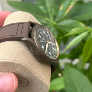 IWC Spitfire Pilots Watch IW326802 39mm bronze green