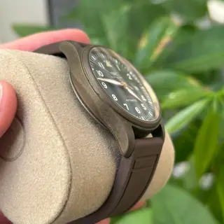 IWC Spitfire Pilots Watch IW326802 39mm bronze green