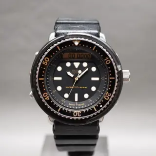 Vintage 1984 Seiko H558-600A Golden Arnie Digital Quartz Watch Original Rare - $775